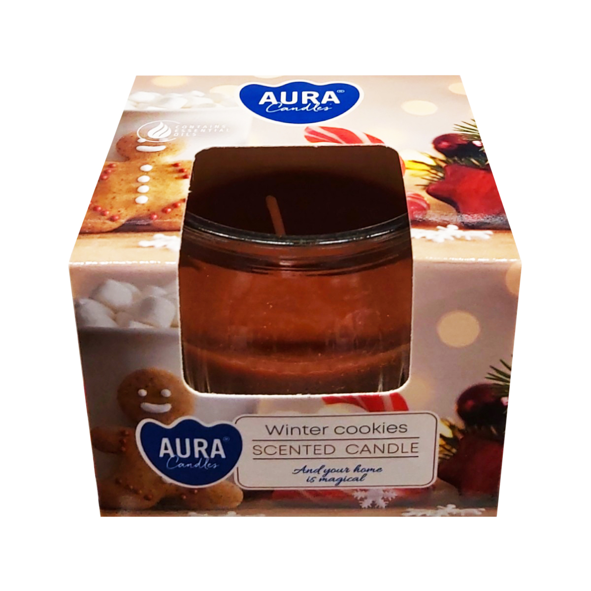 AURA LUMANARE PARFUMATA WINTER COOKIES SN69-88