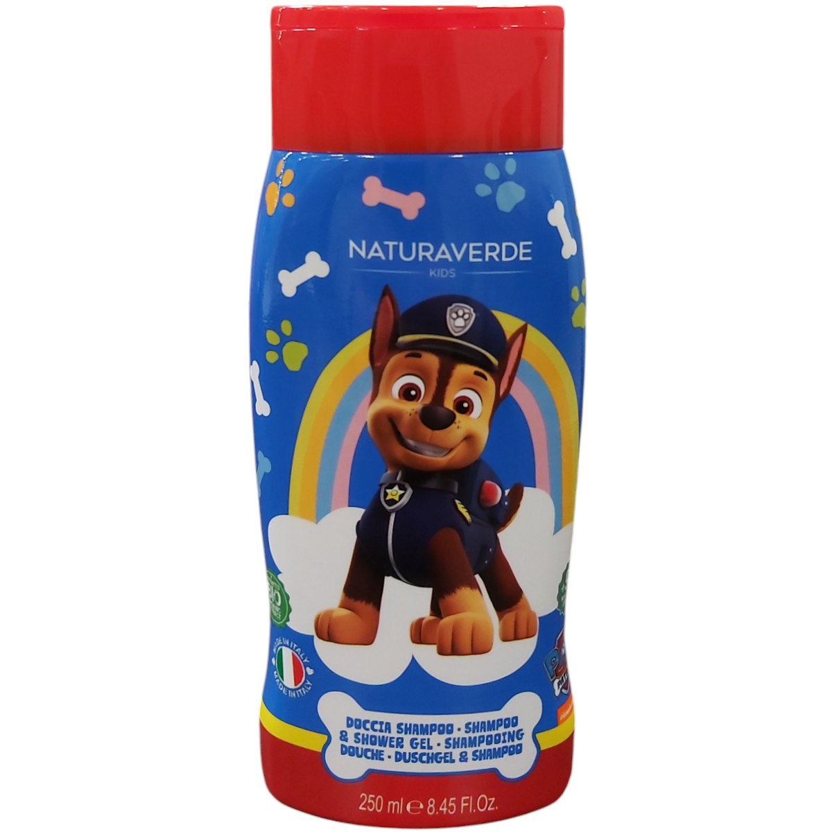 NATURAVERDE PAW PATROL GEL DE DUS&SAMPON 250ML 4963