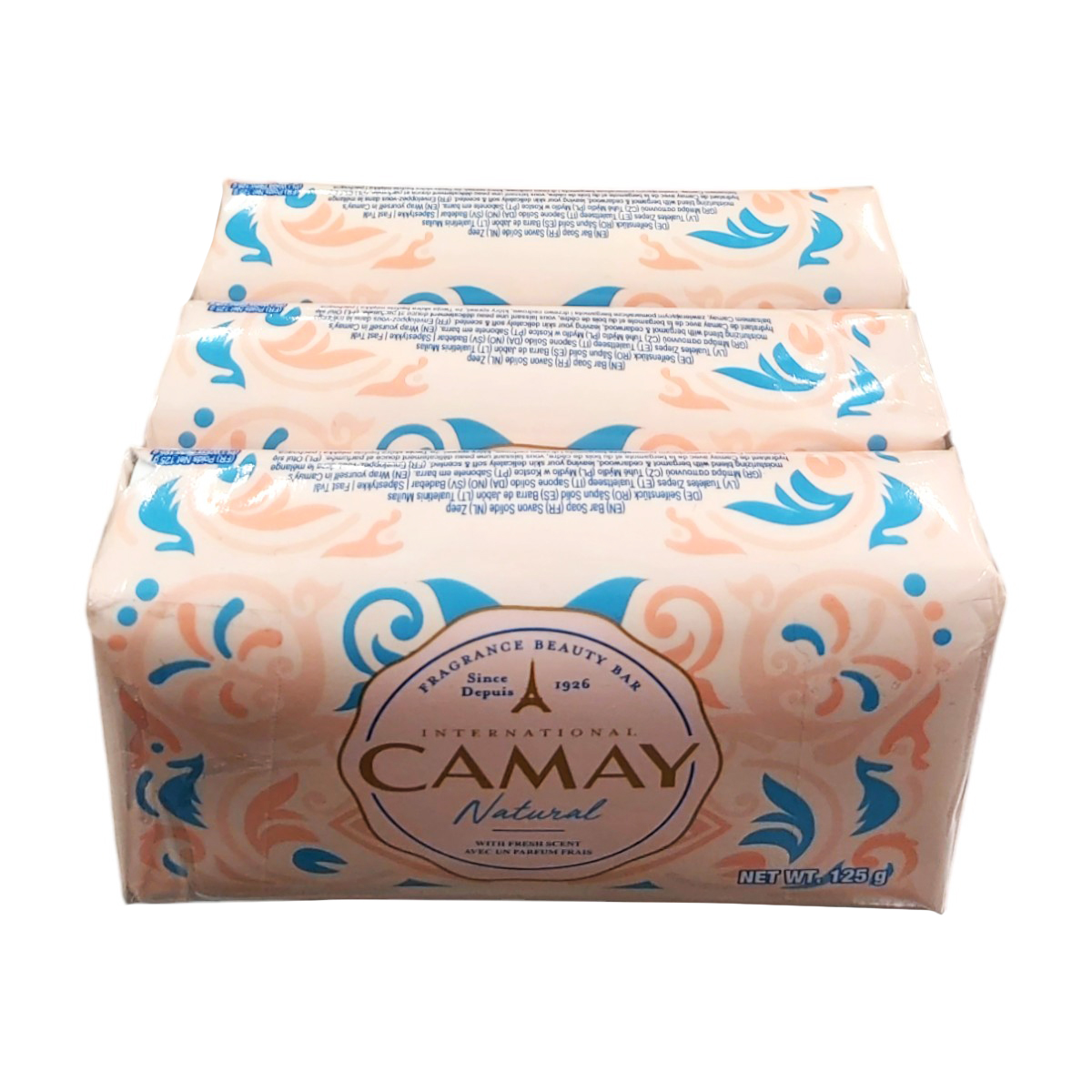CAMAY SAPUN SOLID NATURAL 3X125G