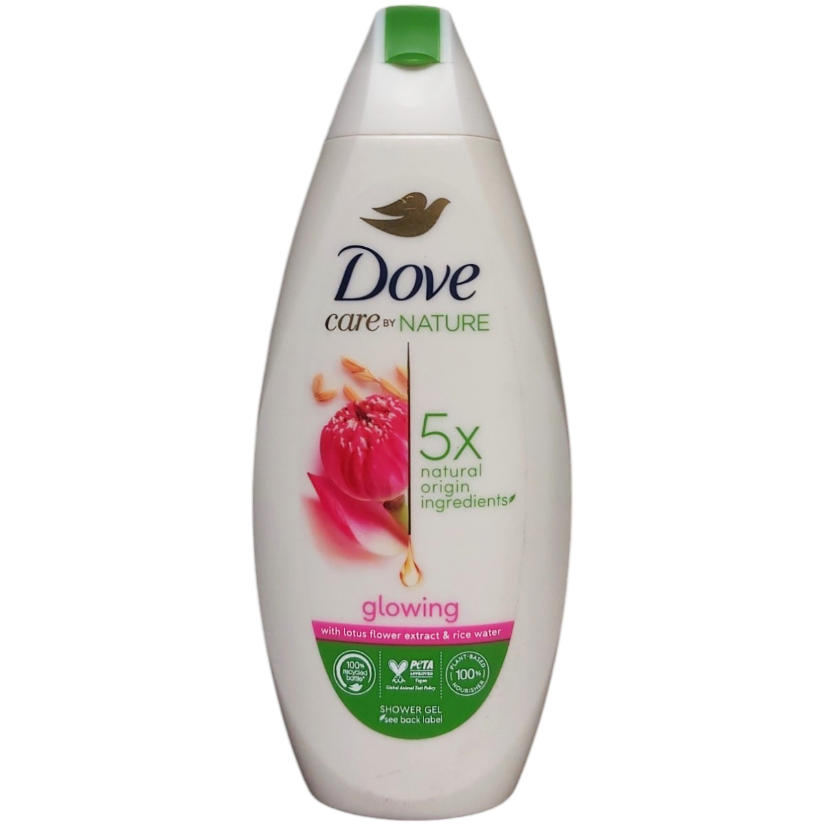 DOVE GEL DE DUS GLOWING LOTUS FLOWER&RICE WATER 225ML
