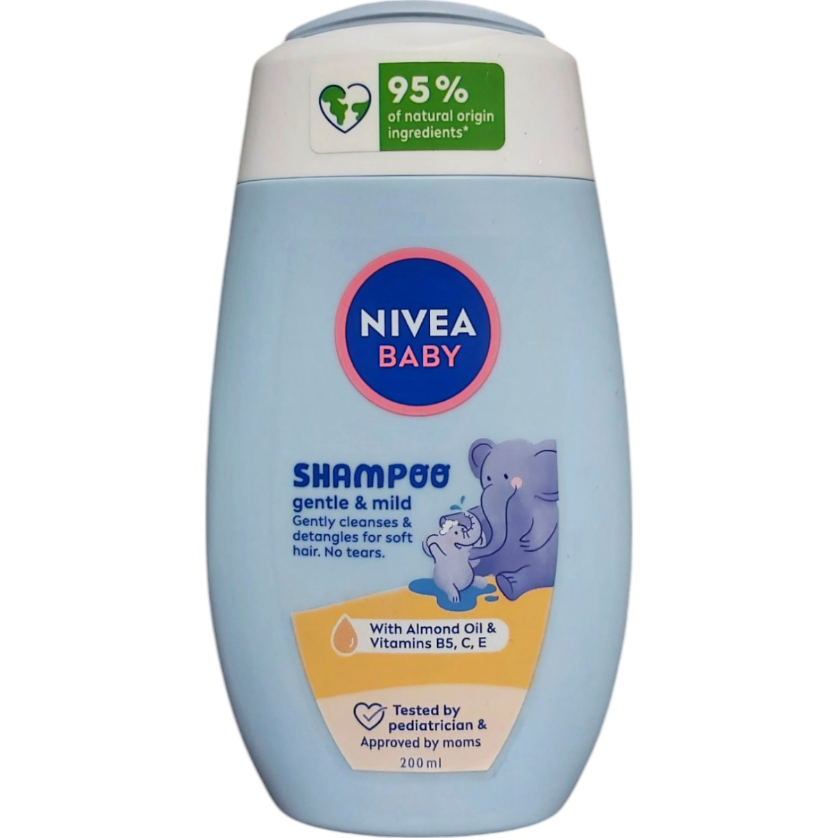 NIVEA BABY SAMPON 200ML GENTLE MILD ALMOND OIL&VITAMINS