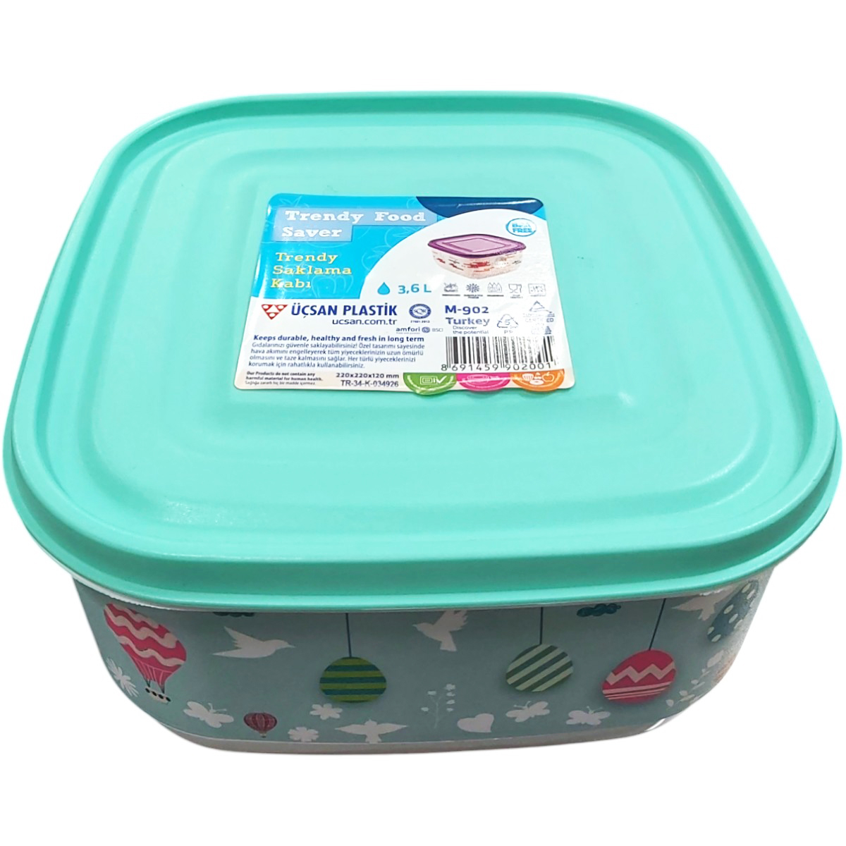 DECO CUTIE ALIMENTE PATRATA 3.6L M902