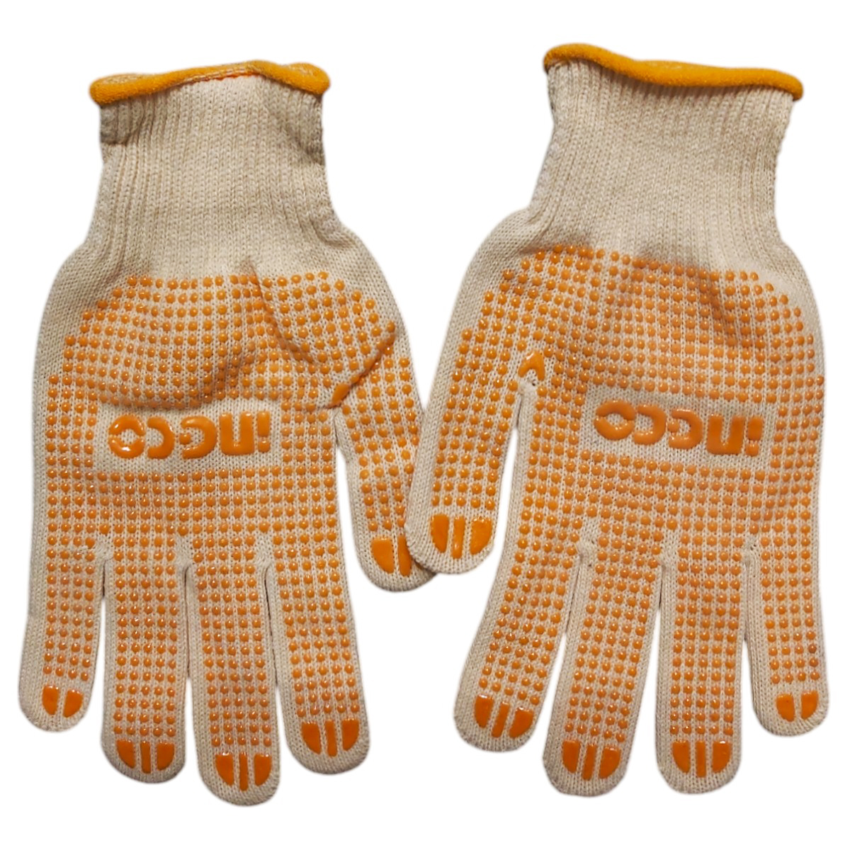 INGCO MANUSI PANZA CU PUNCTE XL HGVK05 12PERECHI/SET