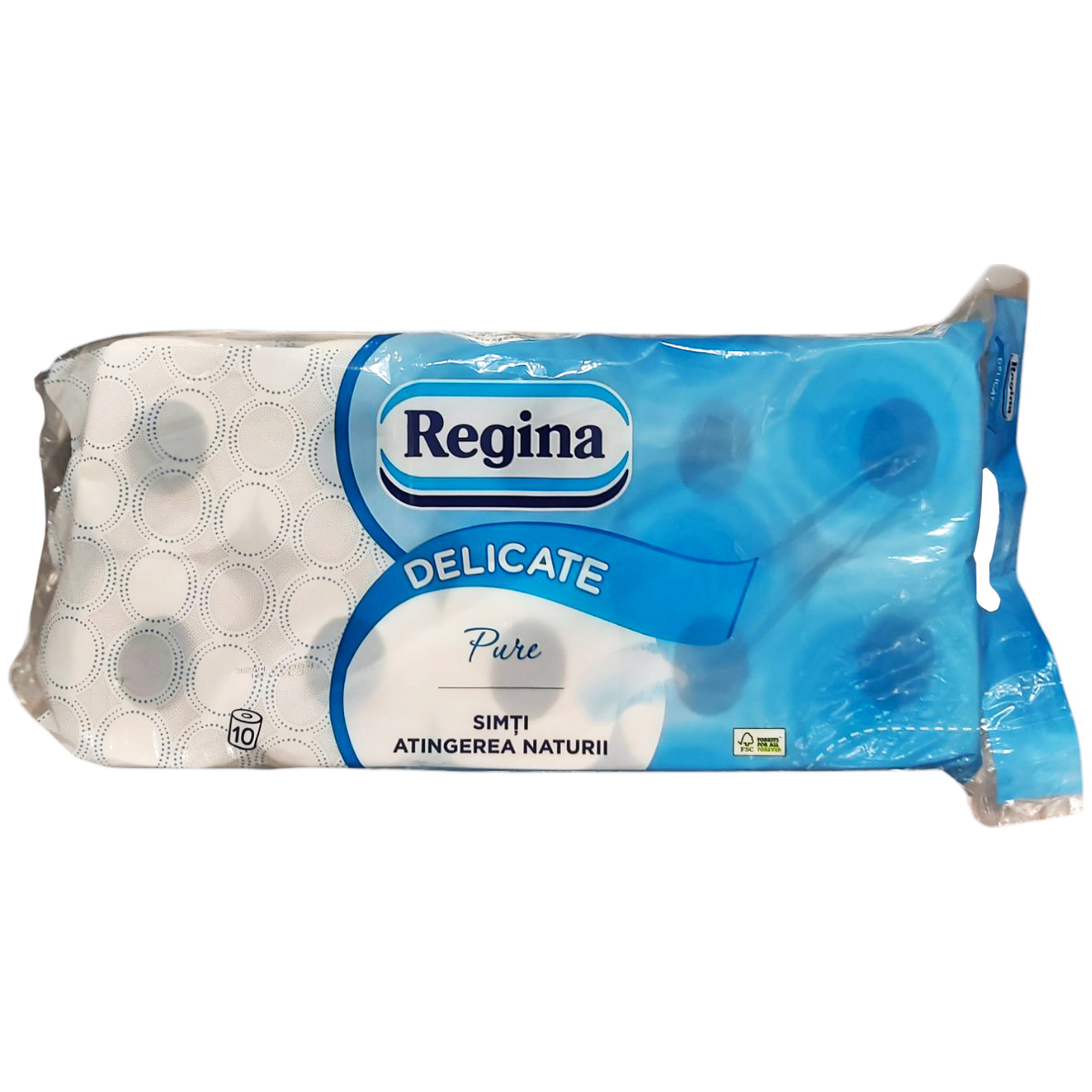 REGINA DELICATE HARTIE IGIENICA PURE 3STR 10ROLE