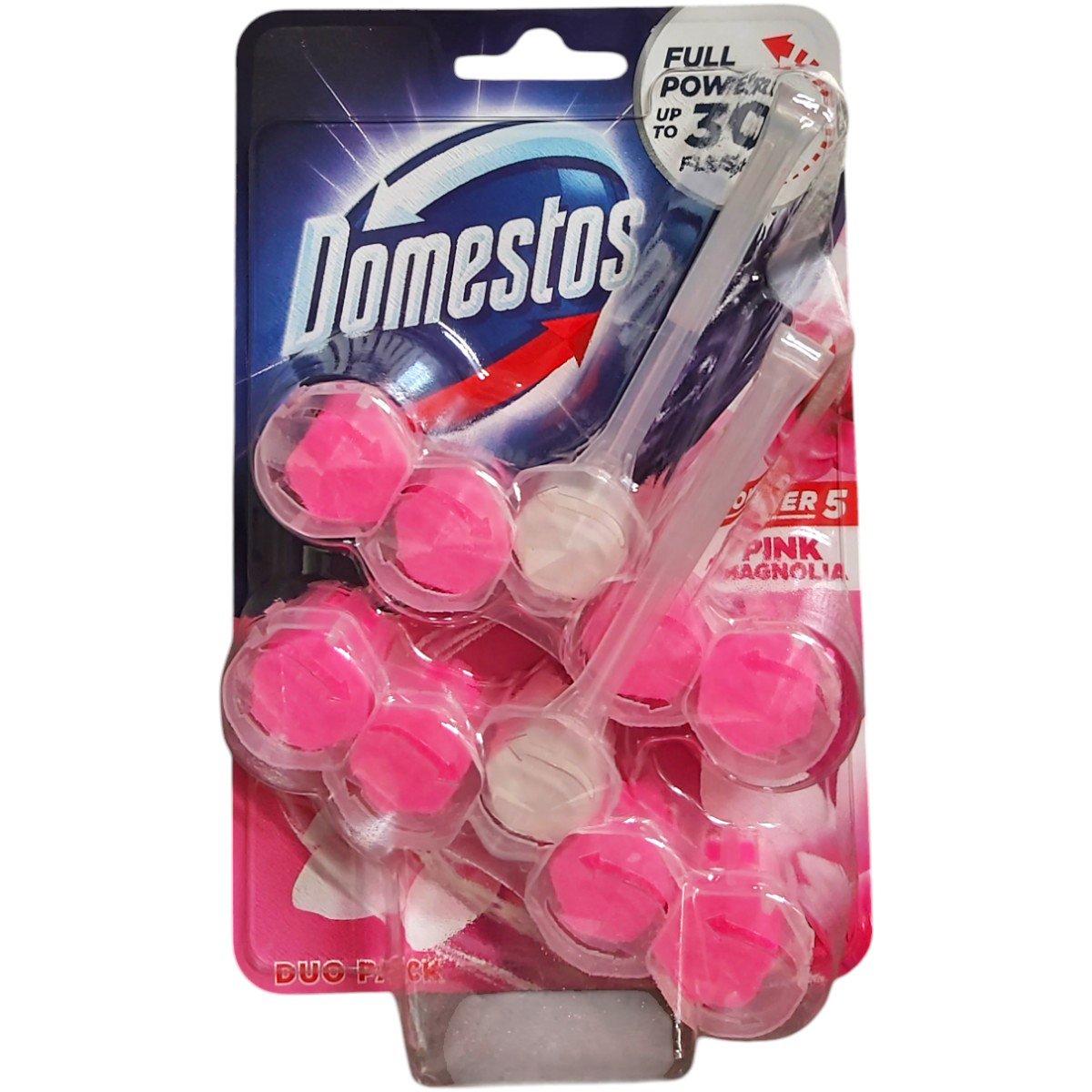DOMESTOS POWER5 ODORIZANT WC PINK MAGNOLIA 2X55G