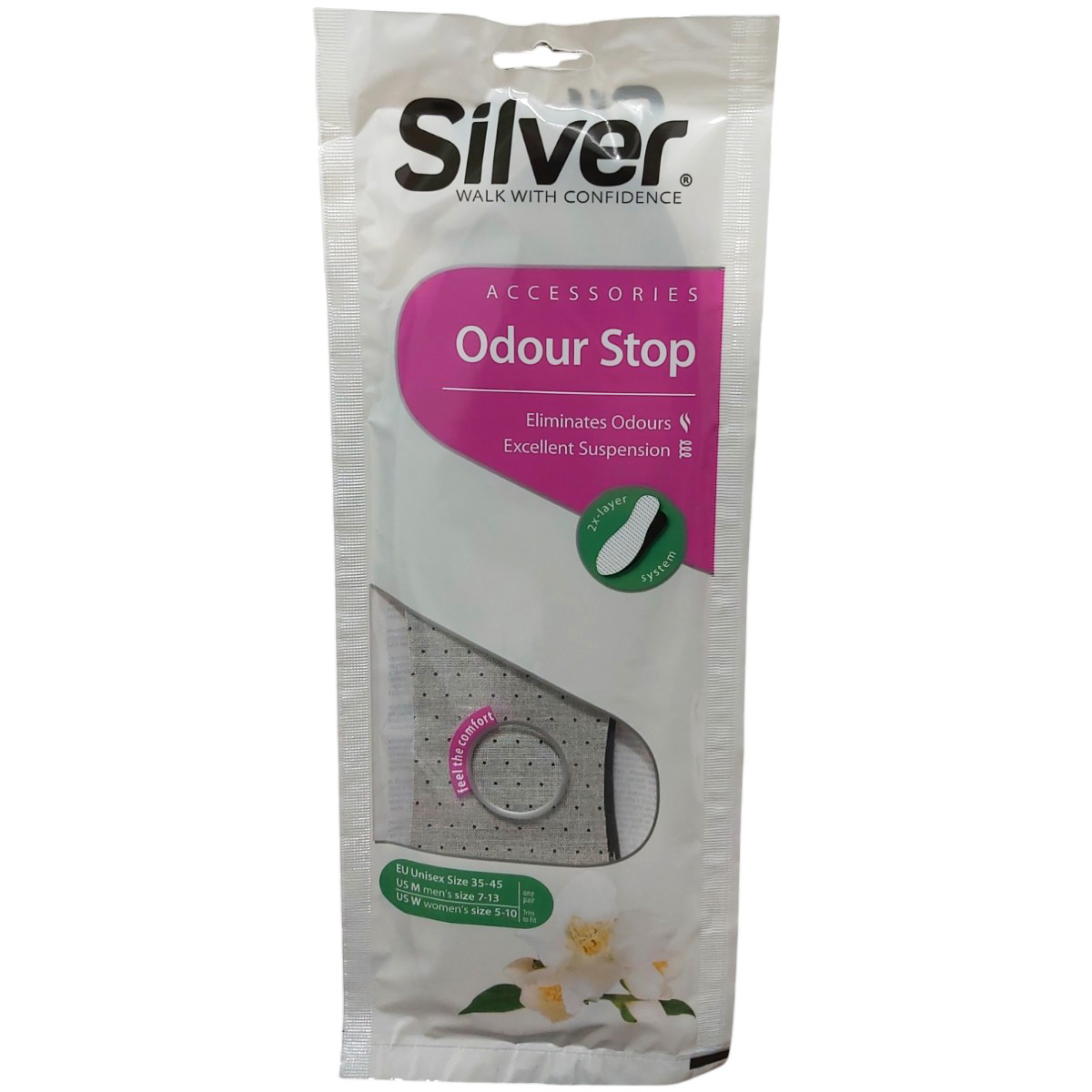 SILVER BRANT ODOUR STOP TB4001-00