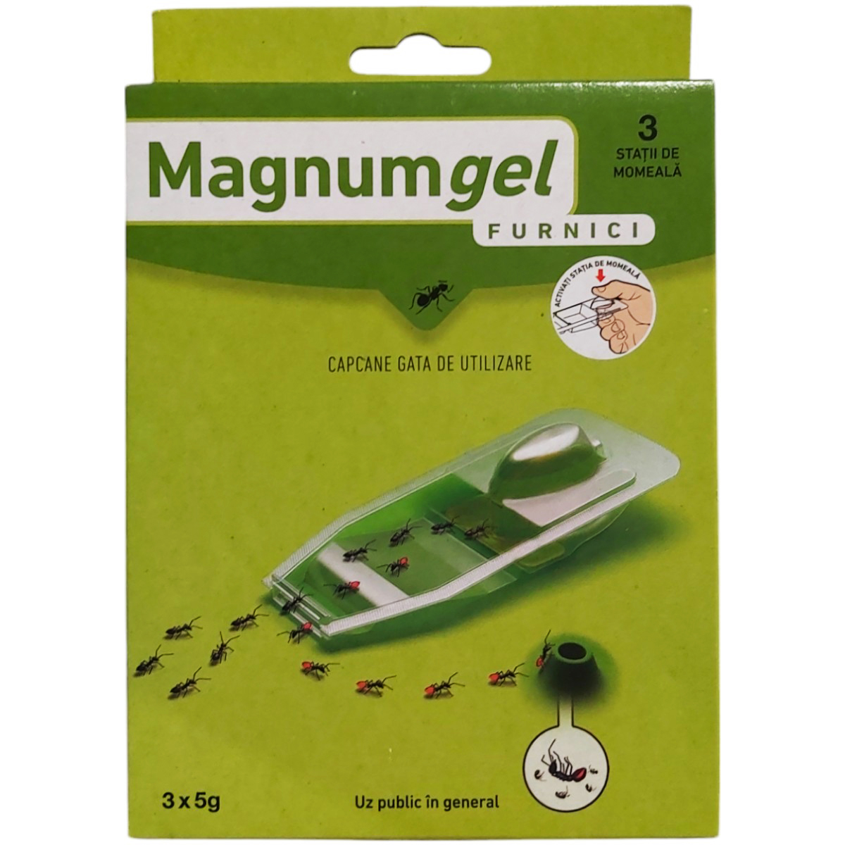 MAGNUM CAPCANA FURNICI 3X5G U078