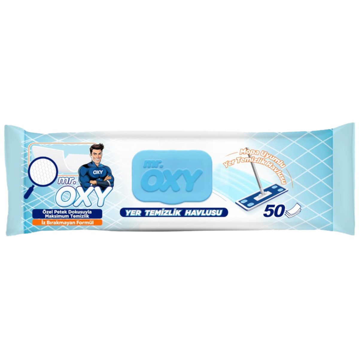 MR. OXI SERVETELE UMEDE PENTRU MOP 50BUC