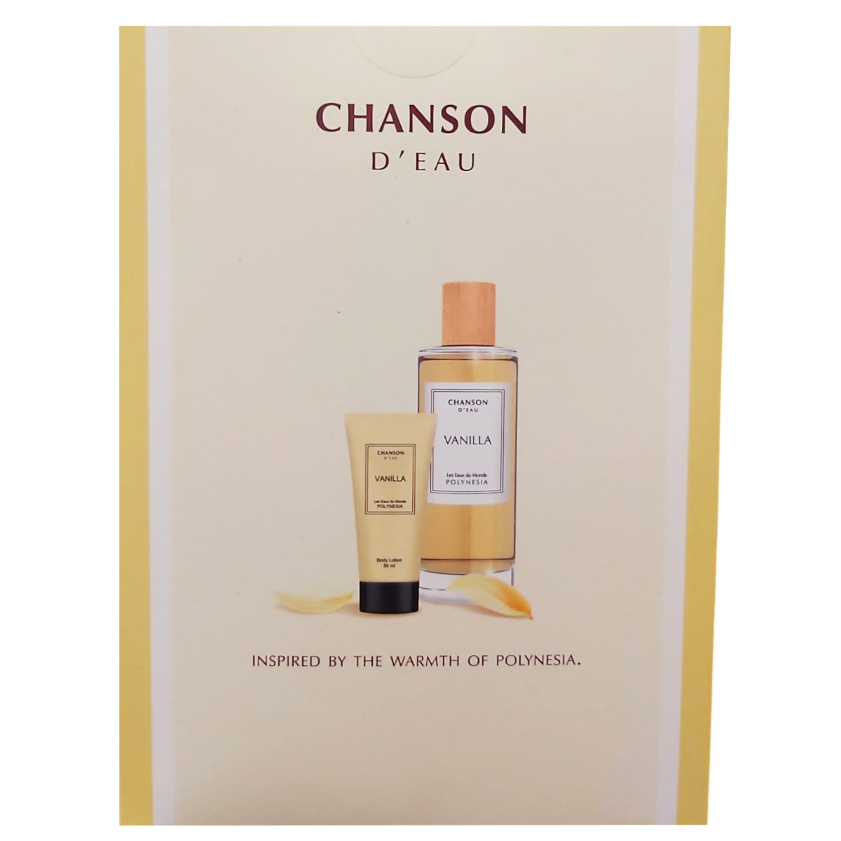 CHANSON D EAU VANILLA EDT10ML+BL50ML SET CADOU