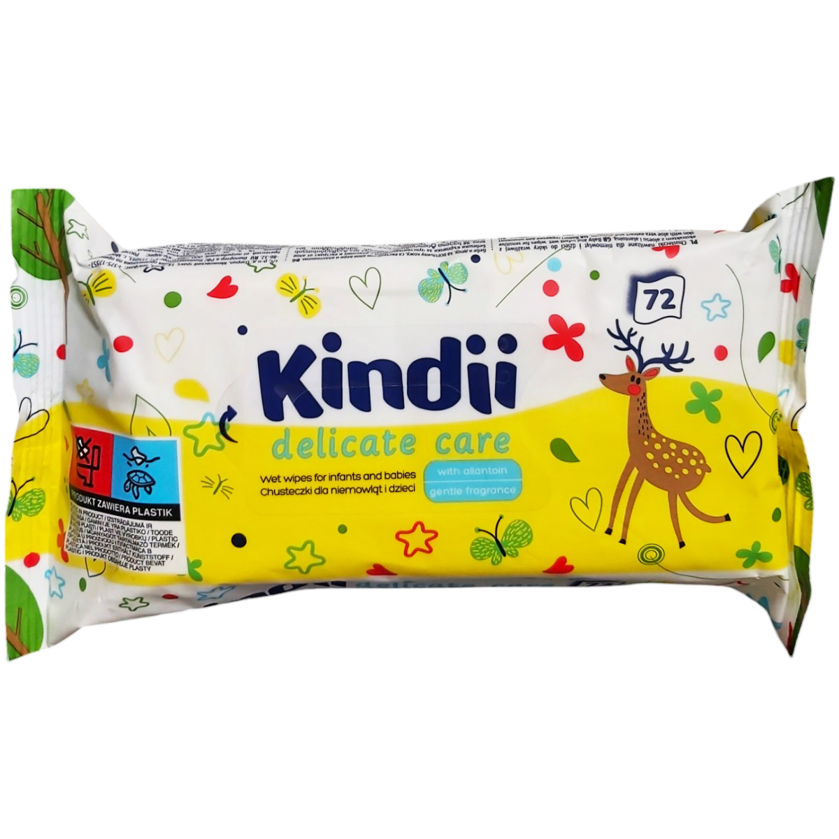 KINDII SERVETELE UMEDE DELICATE CARE 72BUC