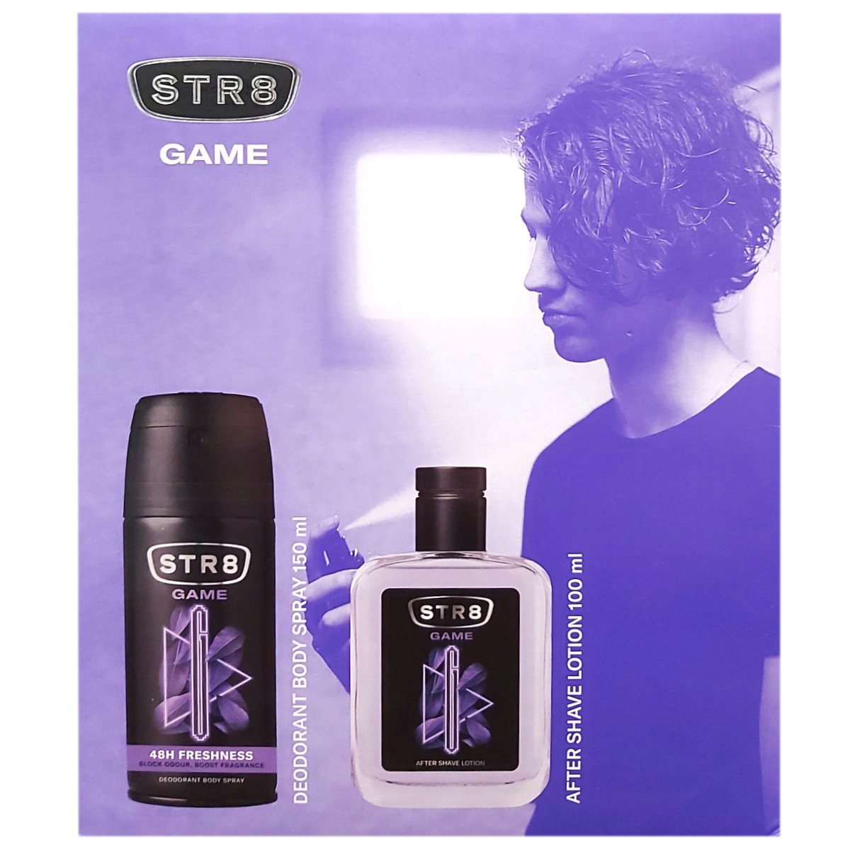 STR8 GAME ASL100+DEO SPRAY150 SET CADOU