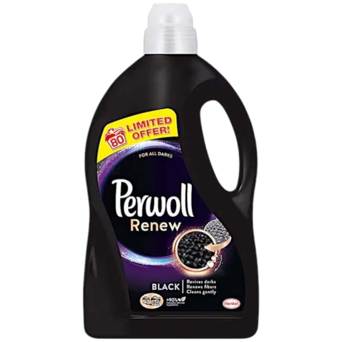 PERWOLL DETERGENT LICHID 4L RENEW BLACK 80 SPALARI