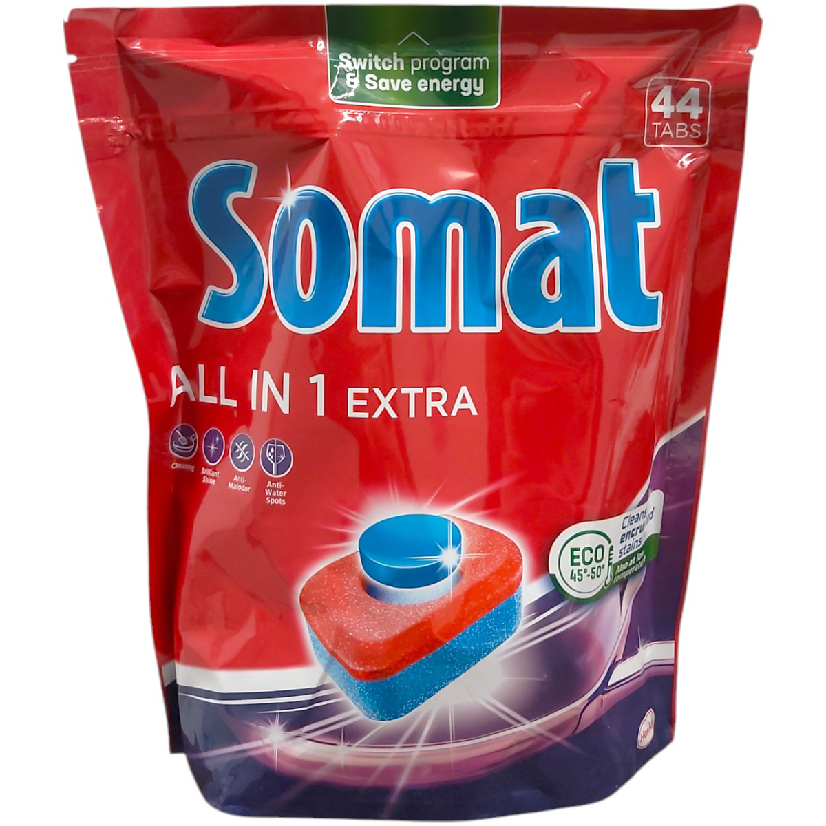 SOMAT DETERGENT VASE ALL IN 1 EXTRA TABLETE 44BUC