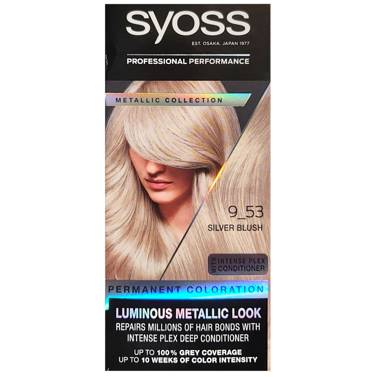 SYOSS COLOR VOPSEA DE PAR 9-53 ARGINTIU LUMINOS