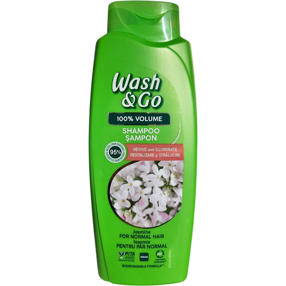 WASH&GO SAMPON PENTRU PAR NORMAL IASOMIE 675ML