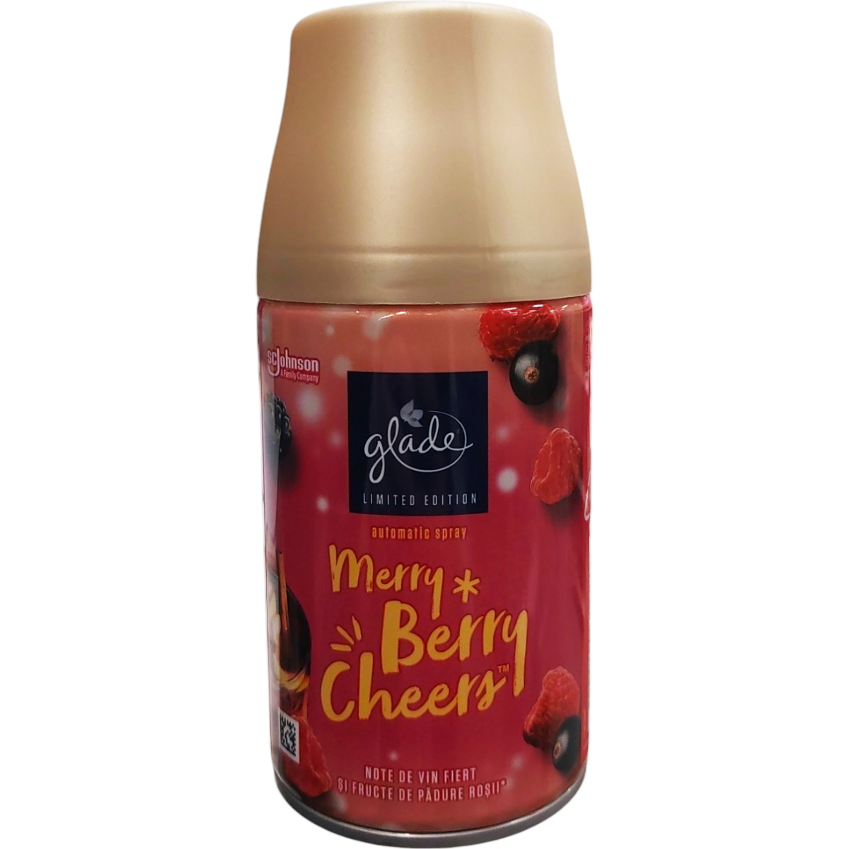 GLADE AUTOMATIC SPRAY REZERVA MERRY BERRY WINE CHEERS 269ML