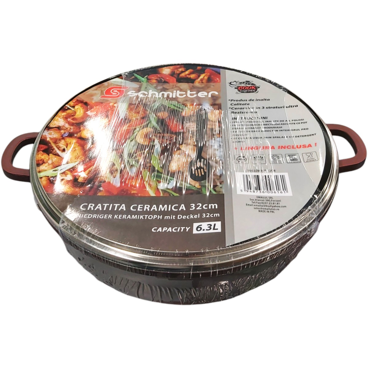 SCHMITTER CRATITA AL TURNAT CERAMICA 32X9CM 312.32.TC