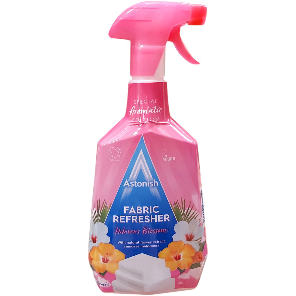 ASTONISH SPRAY ODORIZANT PENTRU TESATURI HIBISCUS BLOSSOM 750ML