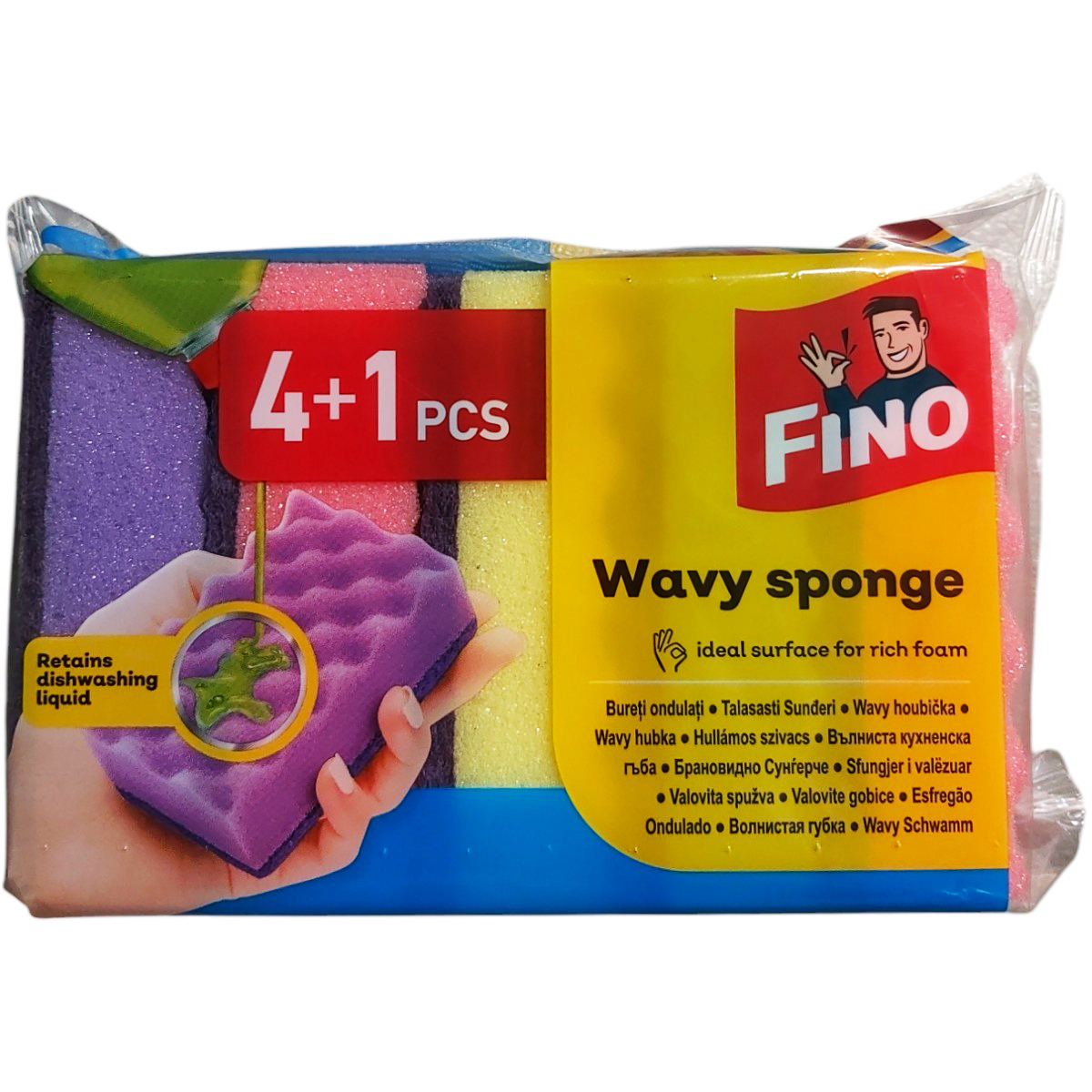 FINO BURETI DE BUCATARIE ONDULATI 4+1BUC