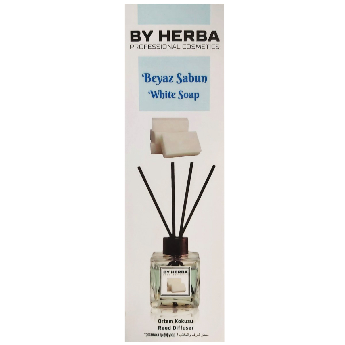 BY HERBA DIFFUSER ODORIZANT CAMERA WHITE SOAP 120ML