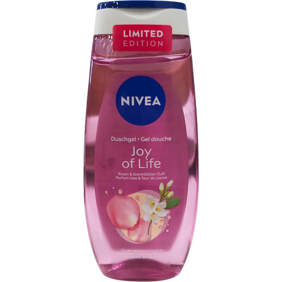 NIVEA GEL DE DUS 250ML JOY OF LIFE ROSE&JASMIN