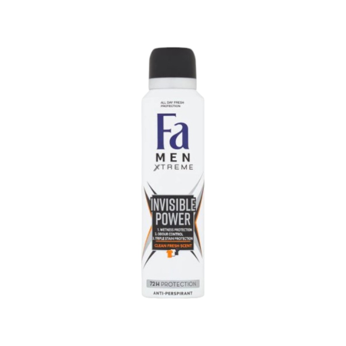 FA MEN DEO SPRAY XTREME INVISIBLE 150ML