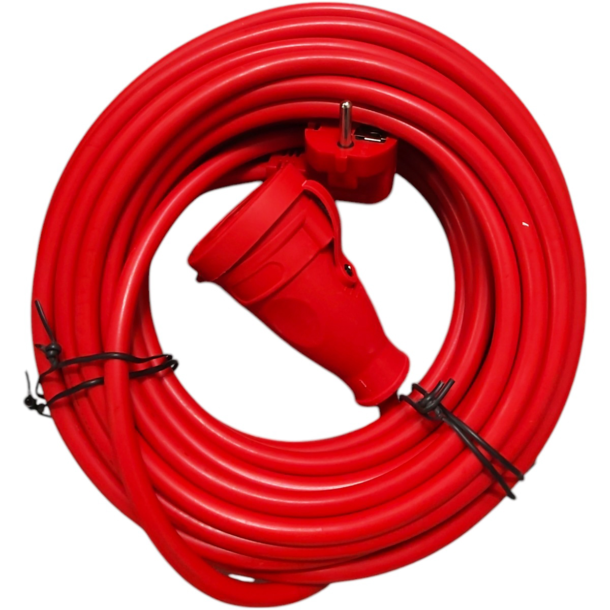 GELUX CORDON FISA+CUPLA ROSU 10M 3X2.5 MM