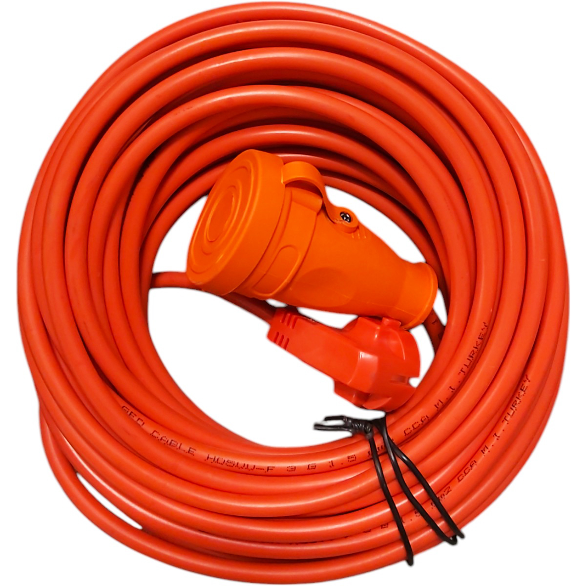 GELUX CORDON FISA+CUPLA PORTOCALIU 15M 3X1.5 MM