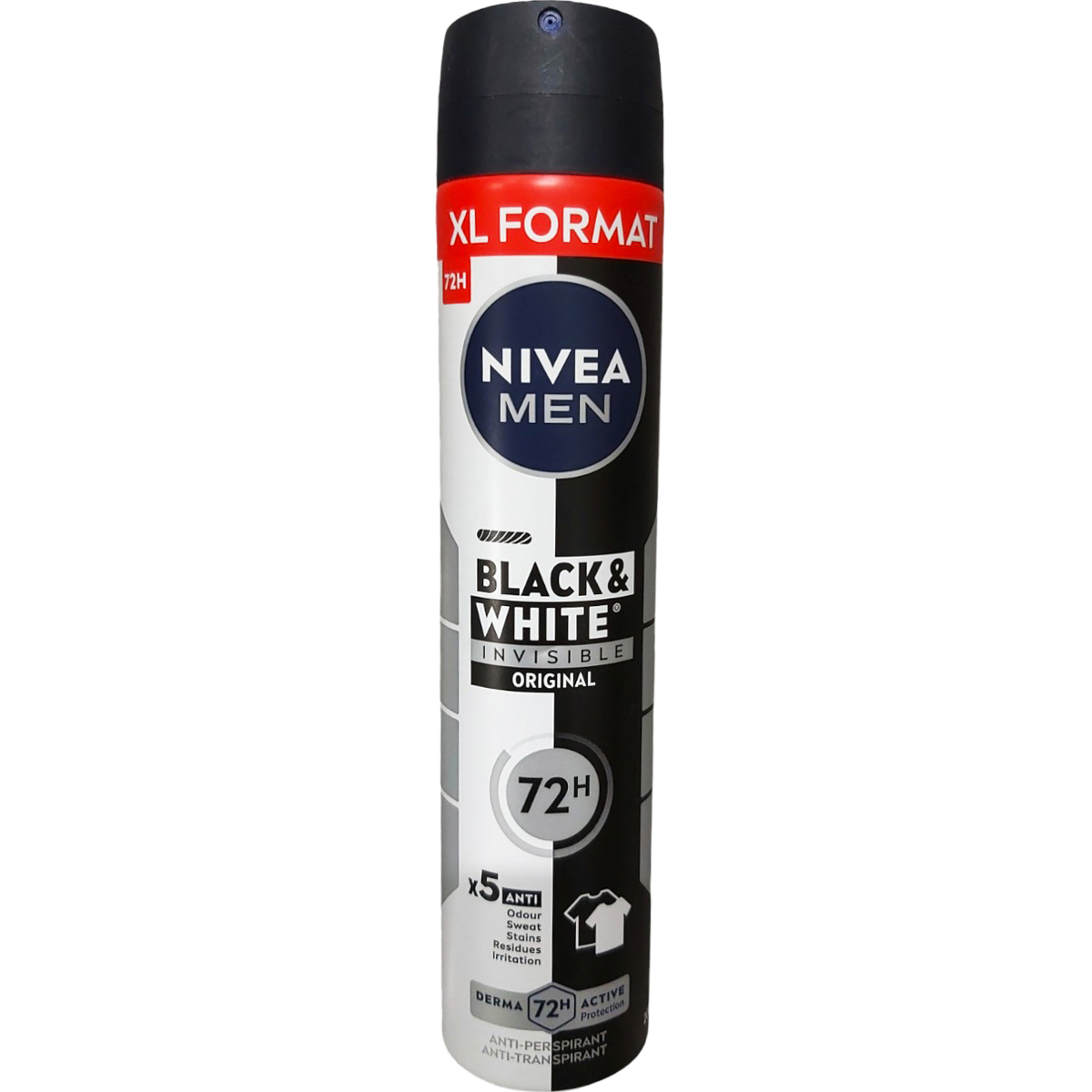 NIVEA MEN DEO SPRAY 200ML BLACK&WHIT ORIGINAL