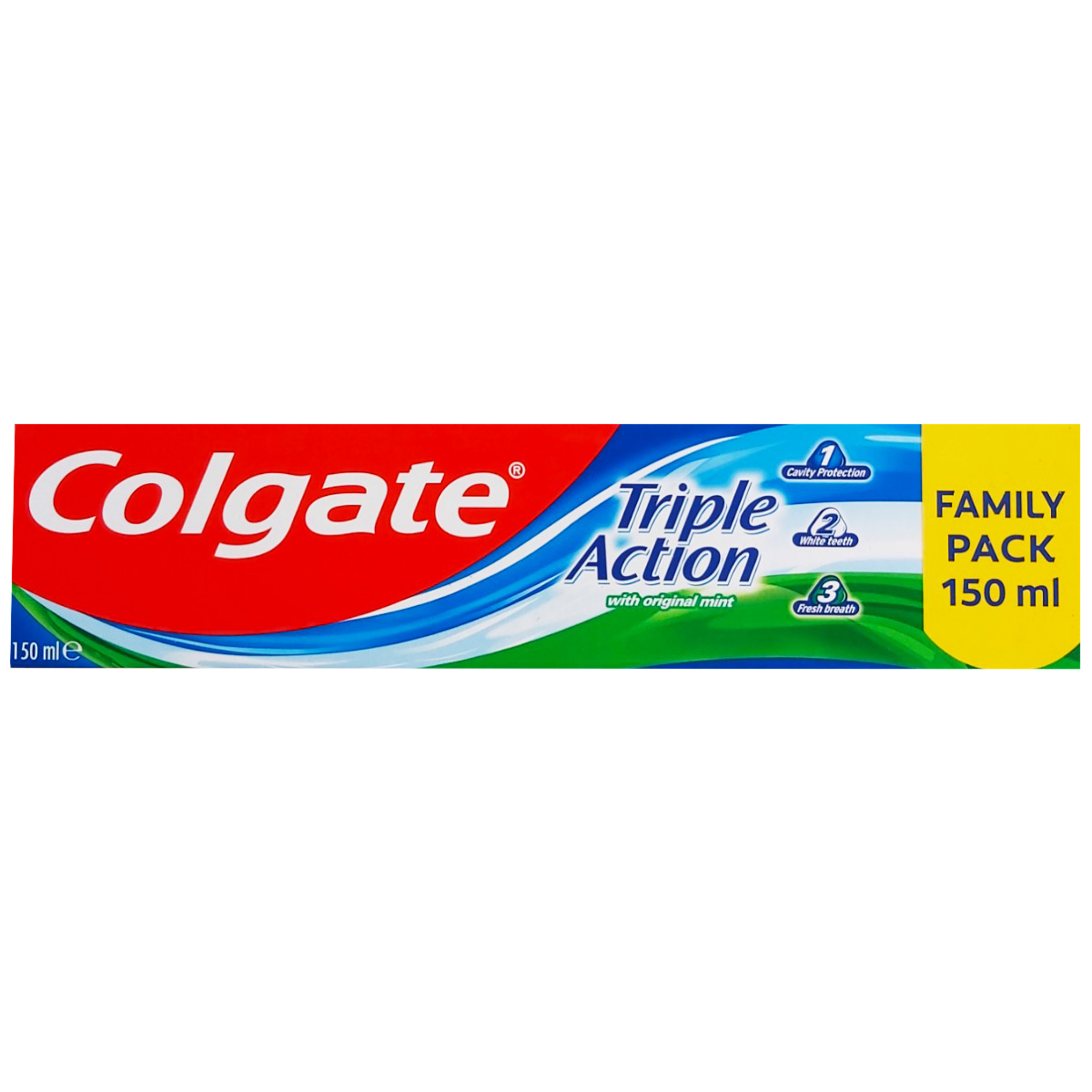 COLGATE TRIPLE ACTION PASTA DE DINTI ORIGINAL MINT 150ML