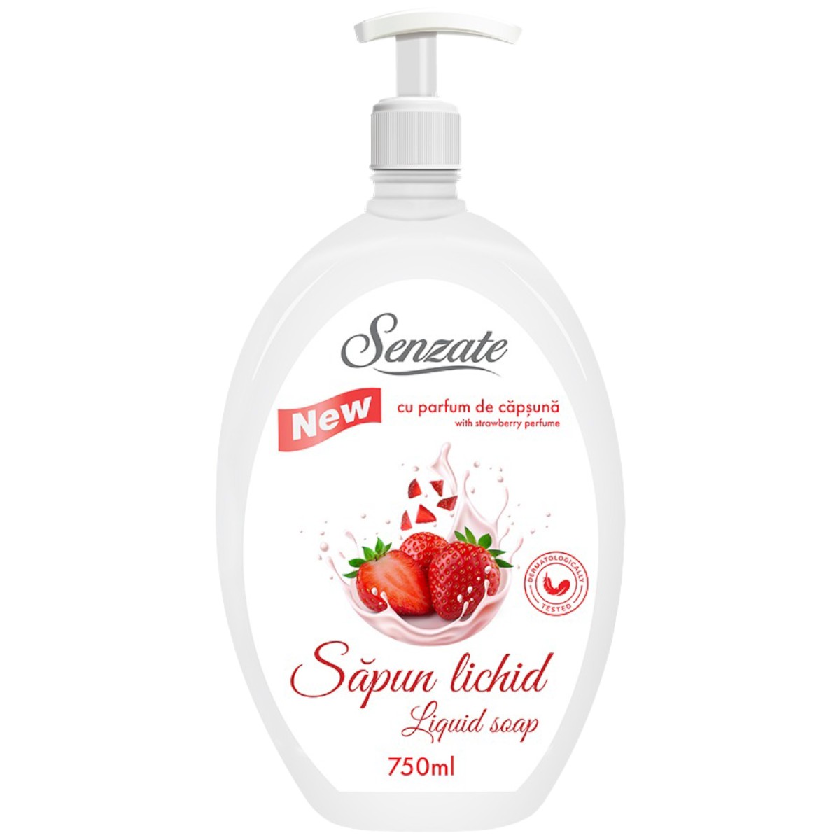 SENZATE SAPUN LICHID 750ML CAPSUNI