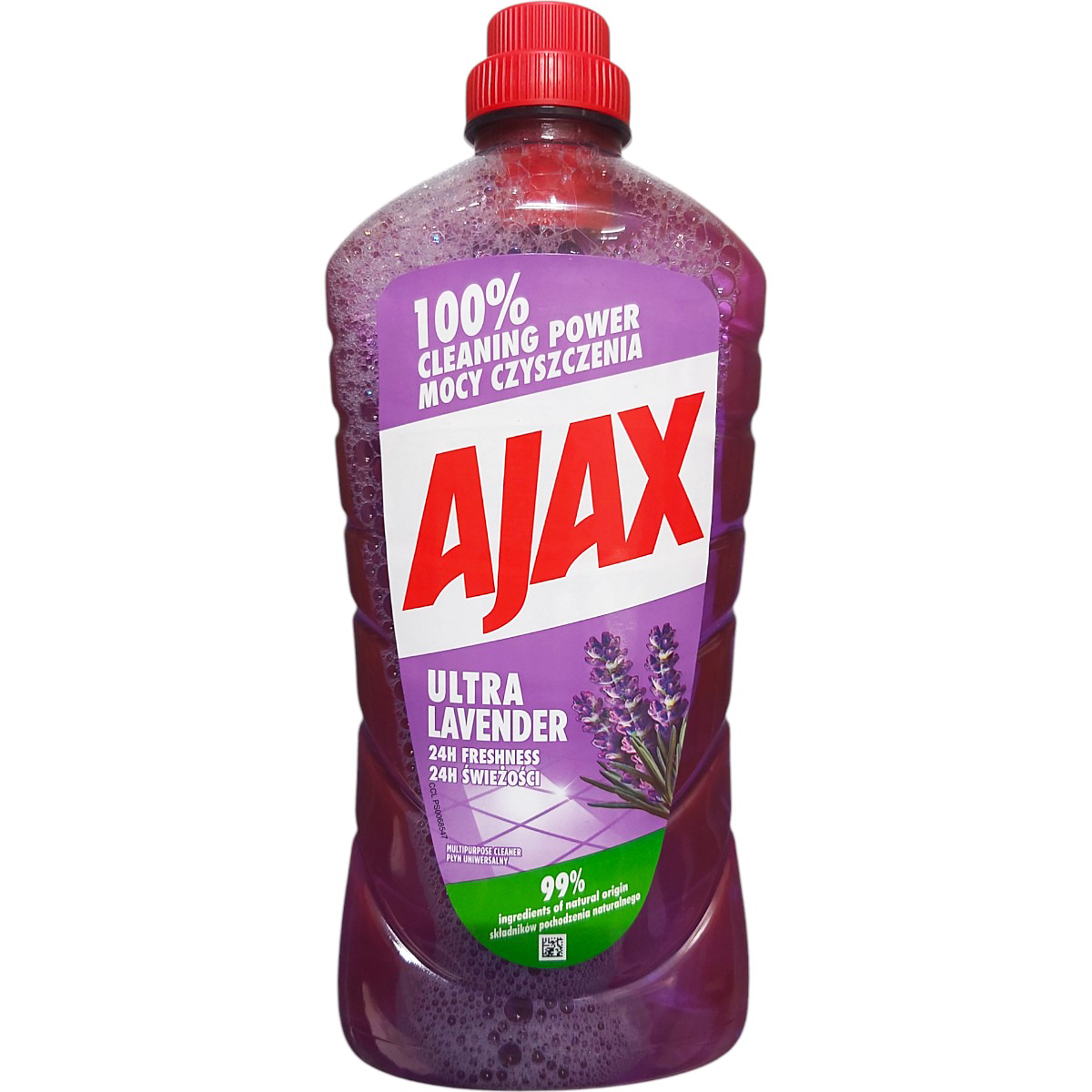 AJAX DETERGENT MULTISUPRAFETE 1L ULTRA LAVANDA