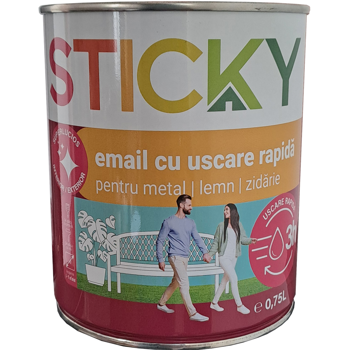 STICKY EMAIL CU USCARE RAPIDA MARO DESCHIS 0.75L