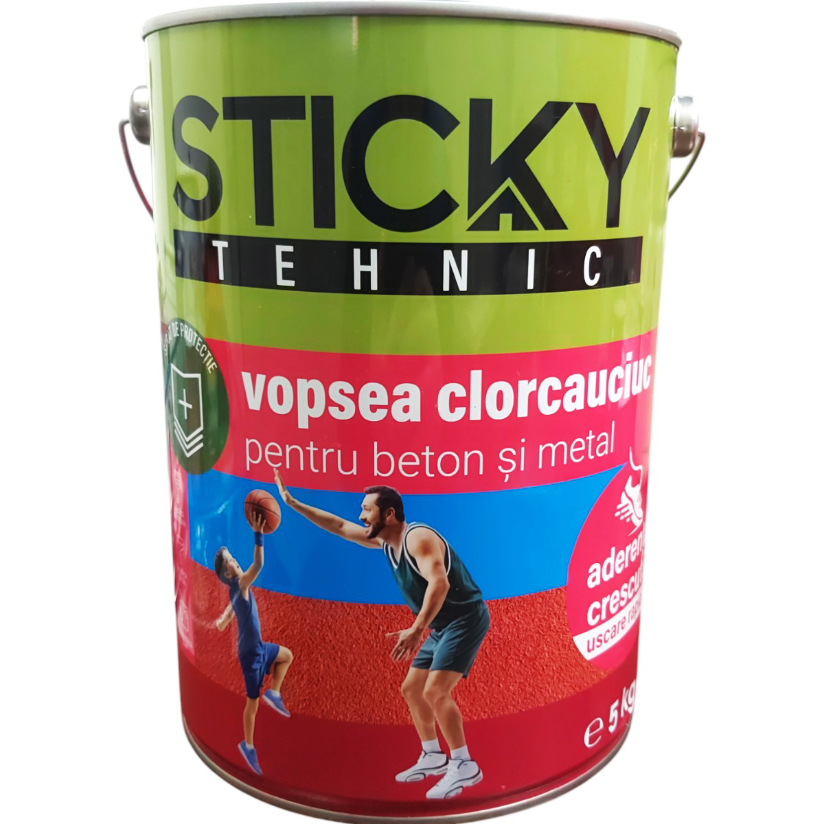 STICKY TEHNIC VOPSEA CLORCAUCIUC ALB 5KG