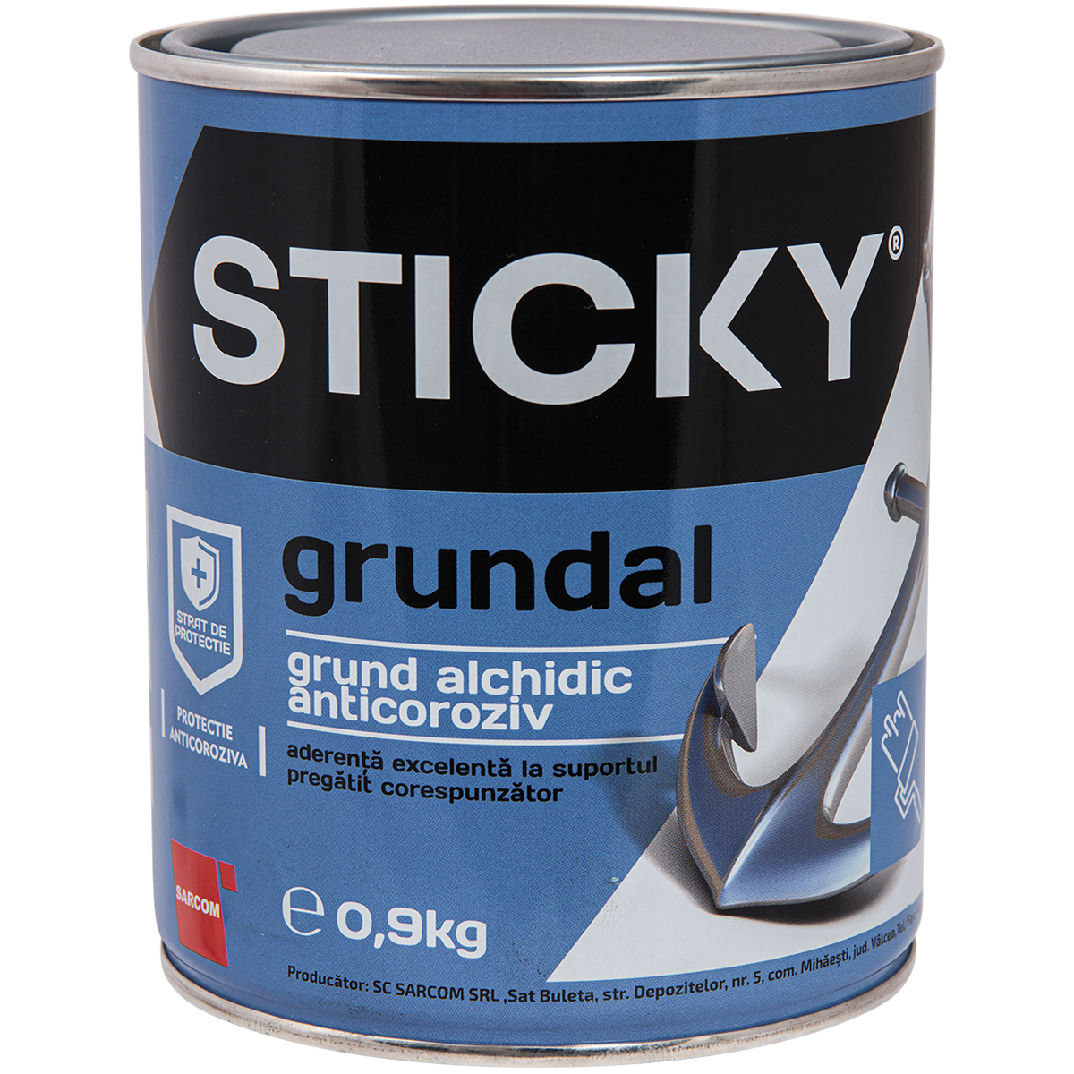 STICKY GRUNDAL ROSU OXID 900G