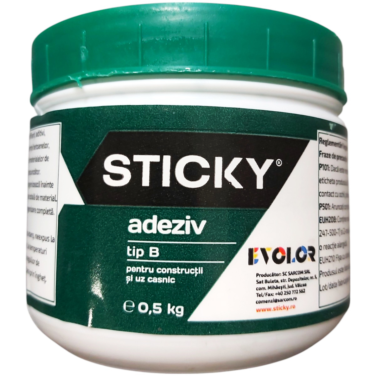 STICKY ADEZIV TIP B CONSTRUCTII SI UZ CASNIC 500G