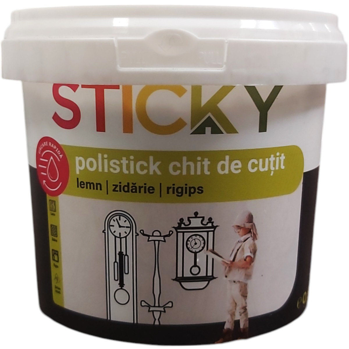 STICKY CHIT DE CUTIT ALB 500G