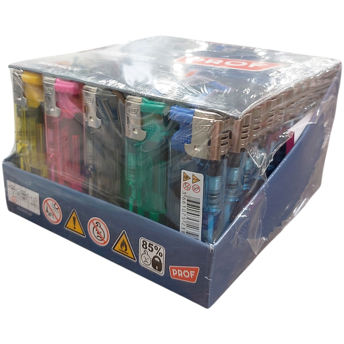 PROF BRICHETA TRANSPARENTA ANTIVANT DL-50 50BUC/SET 40229530