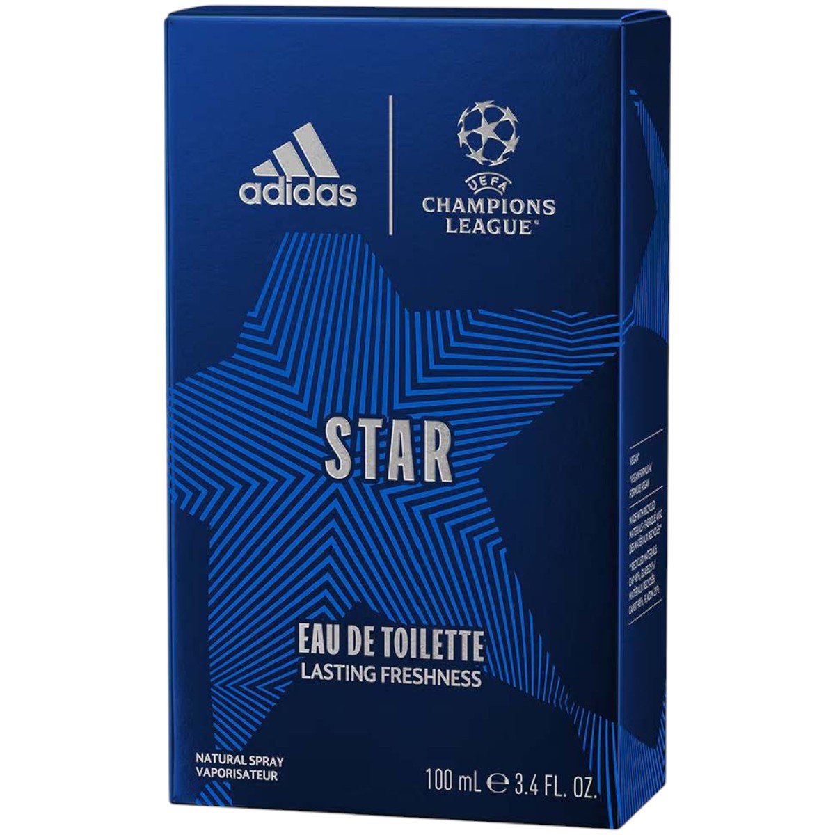 ADIDAS MEN EDT 100ML UEFA STAR