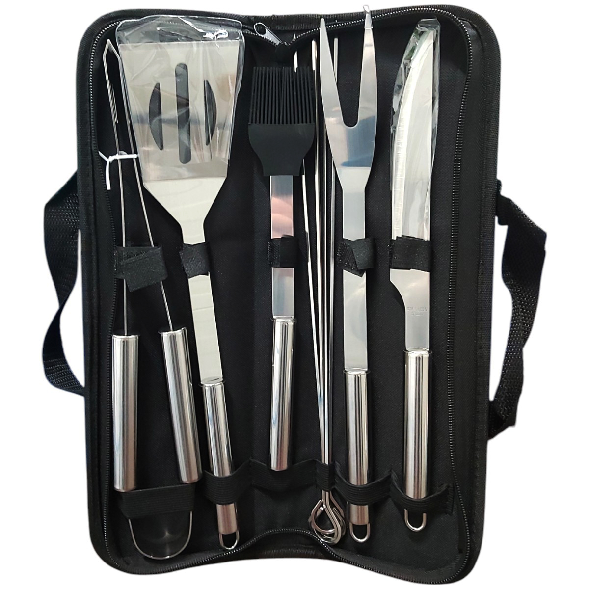 SET GRATAR 8PCS INOX+GEANTA 1061