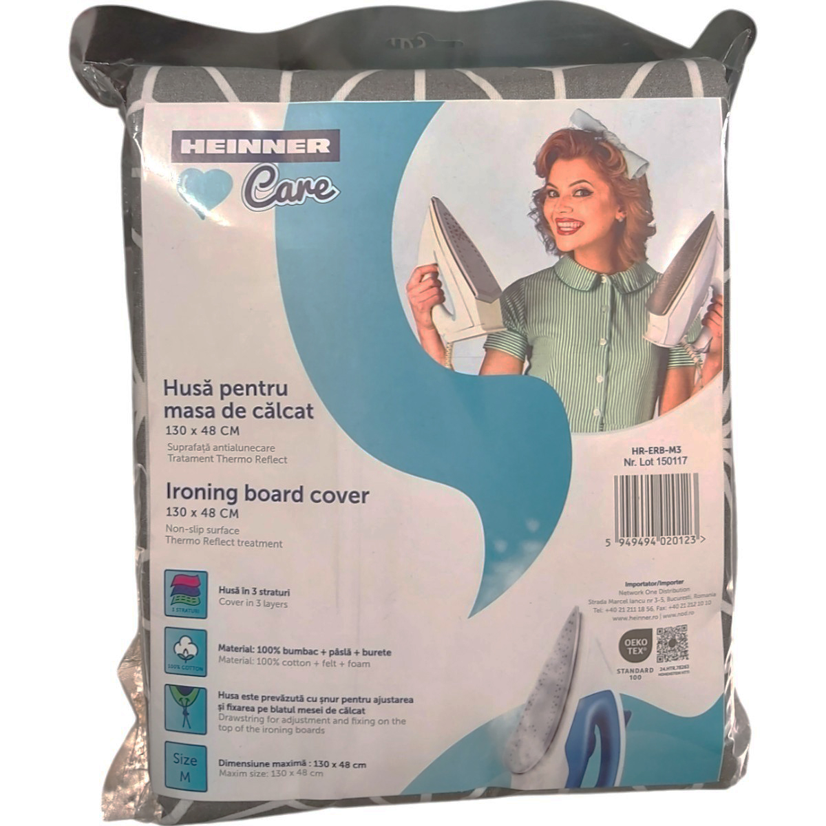HEINNER CARE HUSA MASA DE CALCAT 130X48CM HR-ERB-ME