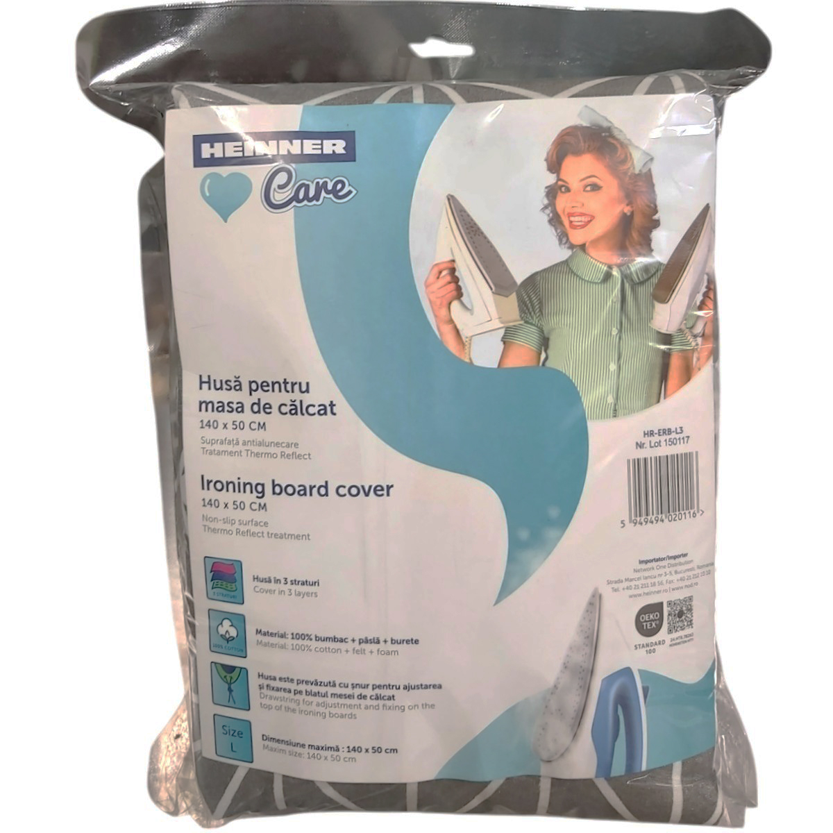 HEINNER CARE HUSA MASA DE CALCAT 140X50CM HR-ERB-L3