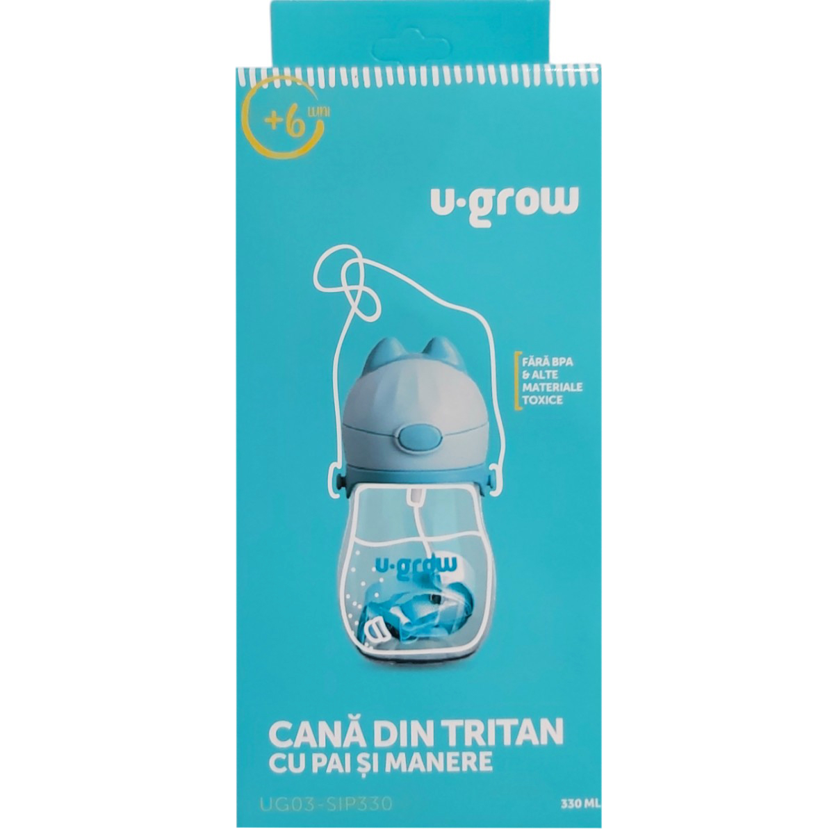 U-GROW TRITAN CANA CU PAI+CUREA 330ML UG05-SIP330