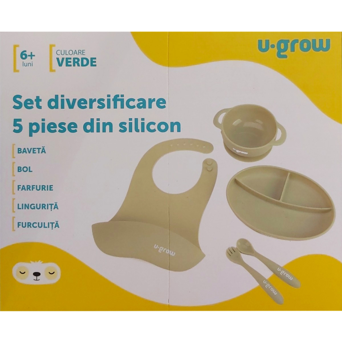 U-GROW SET DIVERSIFICARE 5PCS VERDE UG-SET2OV