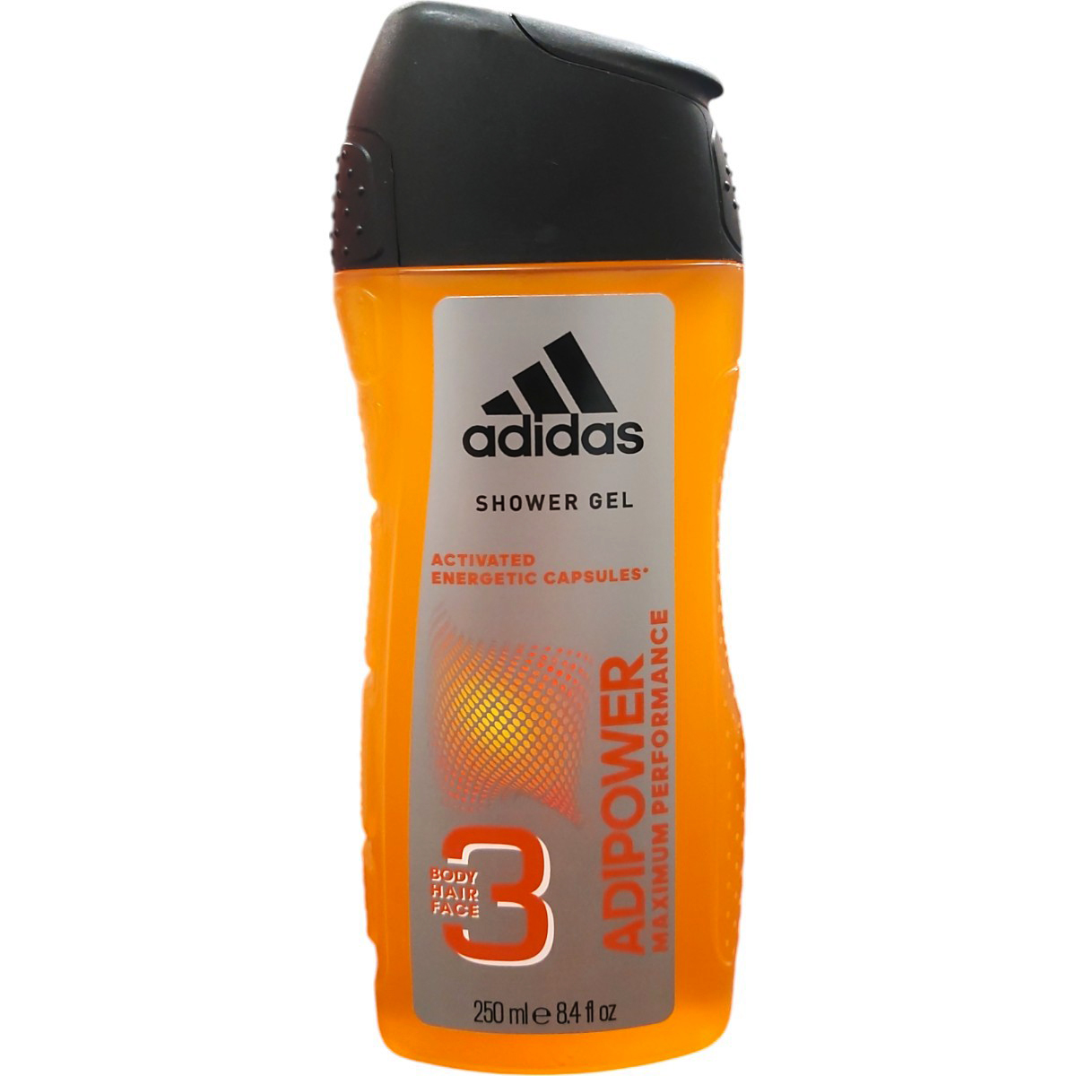ADIDAS MEN 3IN1 GEL DE DUS 250ML ADIPOWER