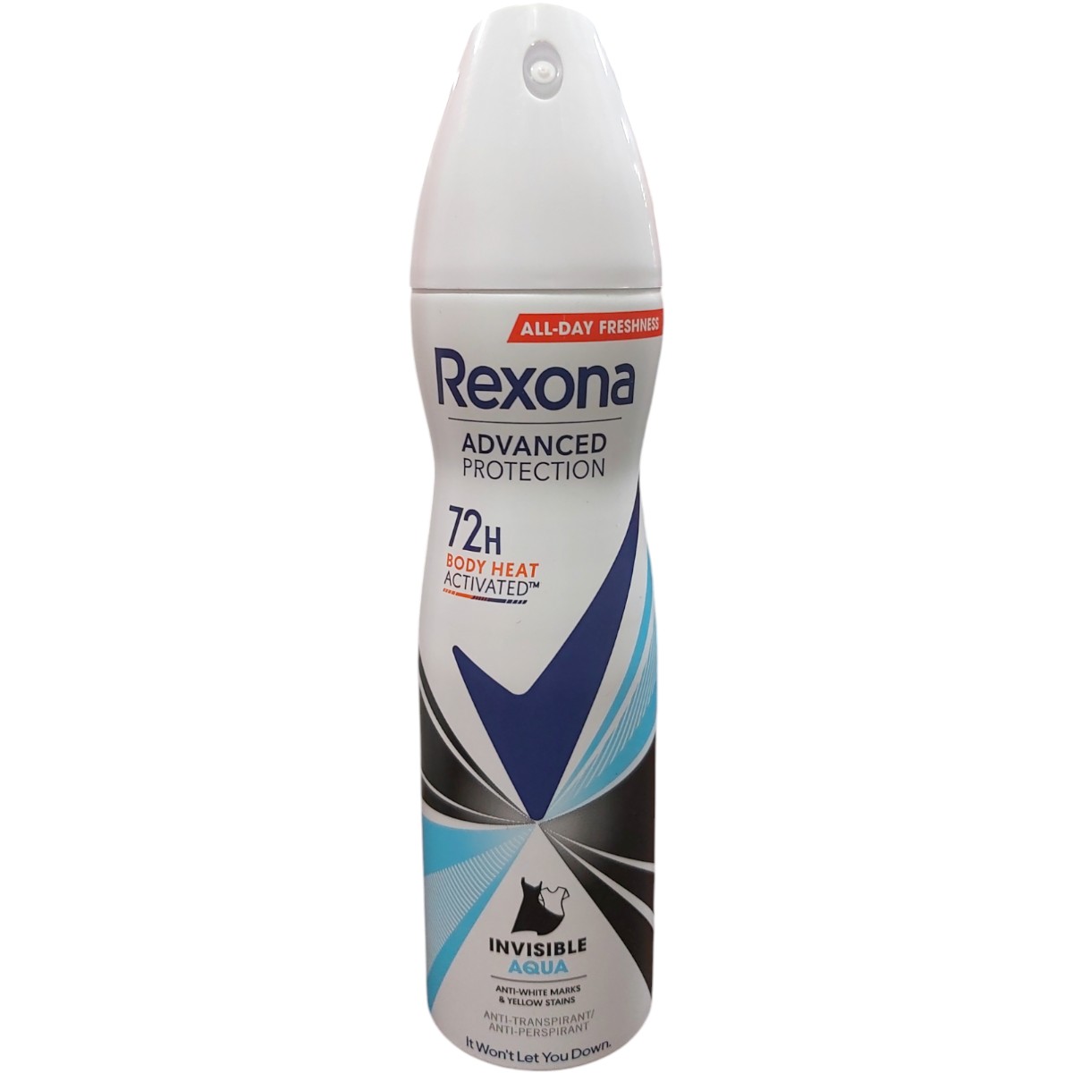 REXONA DEO SPRAY 150ML ADVANCED PROTECTION INVISIBLE AQUA