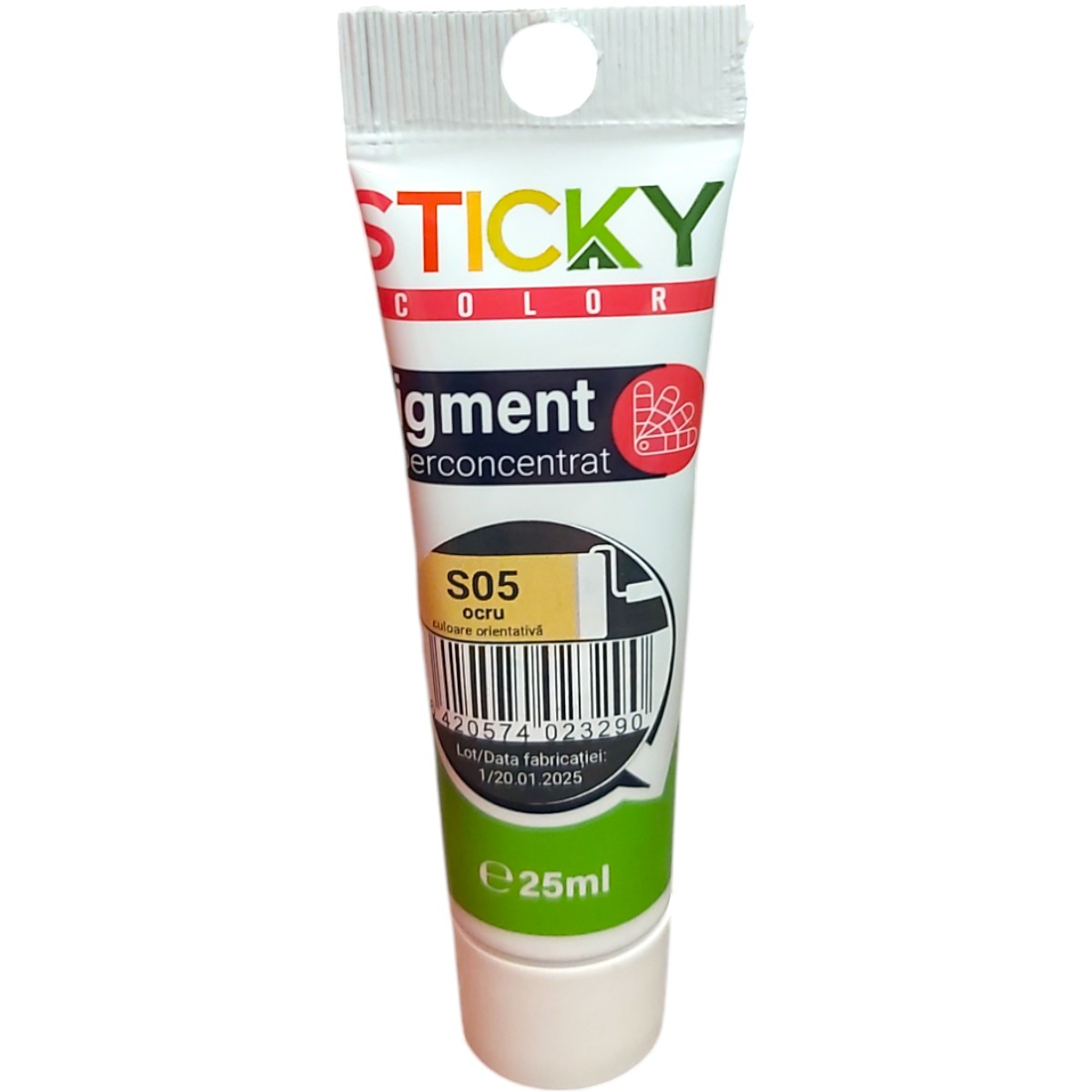 STICKY COLOR PIGMENT SUPERCONCENTRAT S05 25ML OCRU