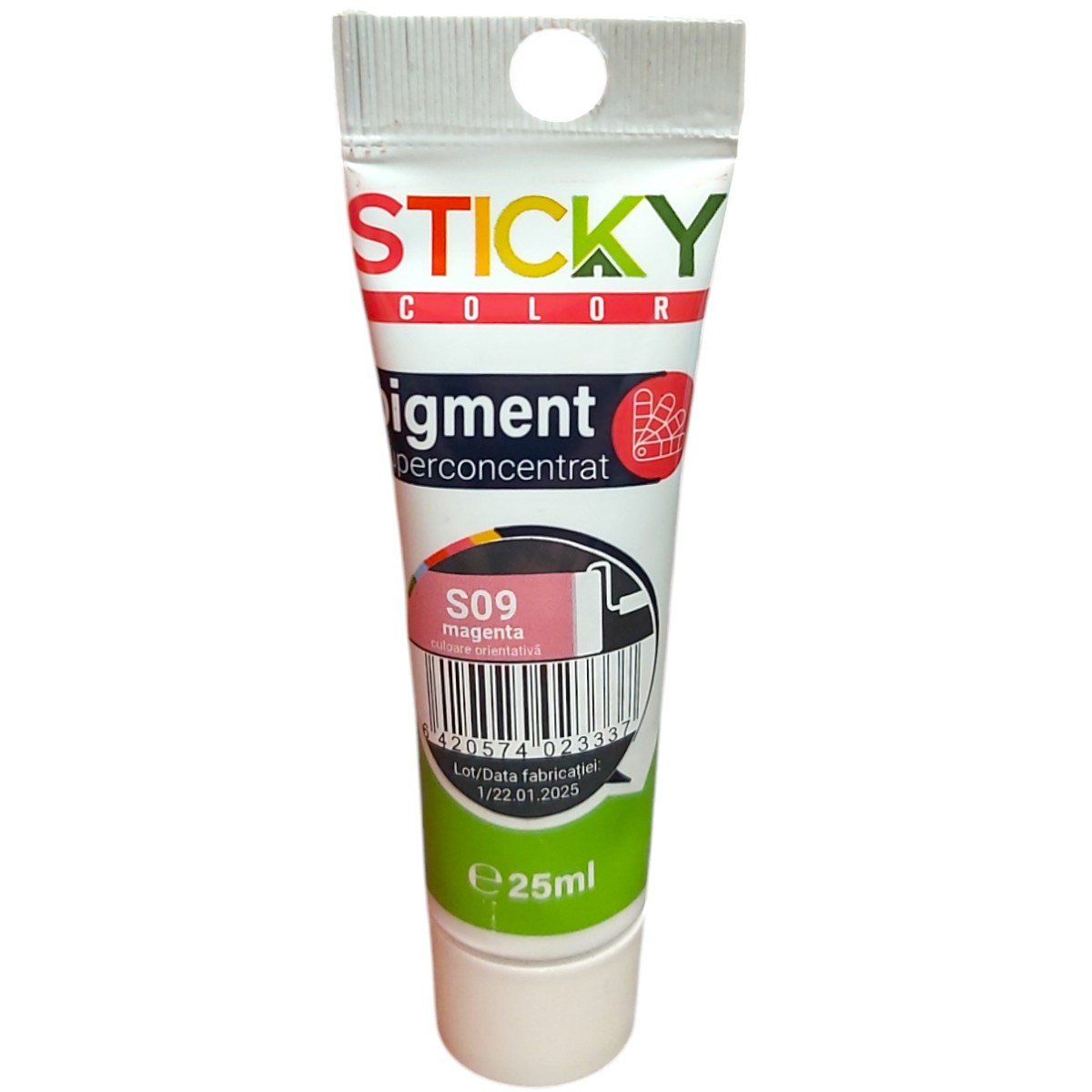 STICKY COLOR PIGMENT SUPERCONCENTRAT S09 25ML MAGENTA