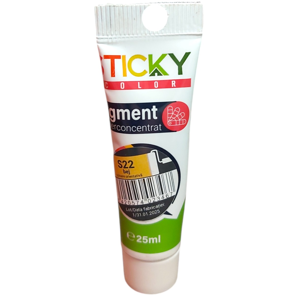 STICKY COLOR PIGMENT SUPERCONCENTRAT S22 25ML BEJ