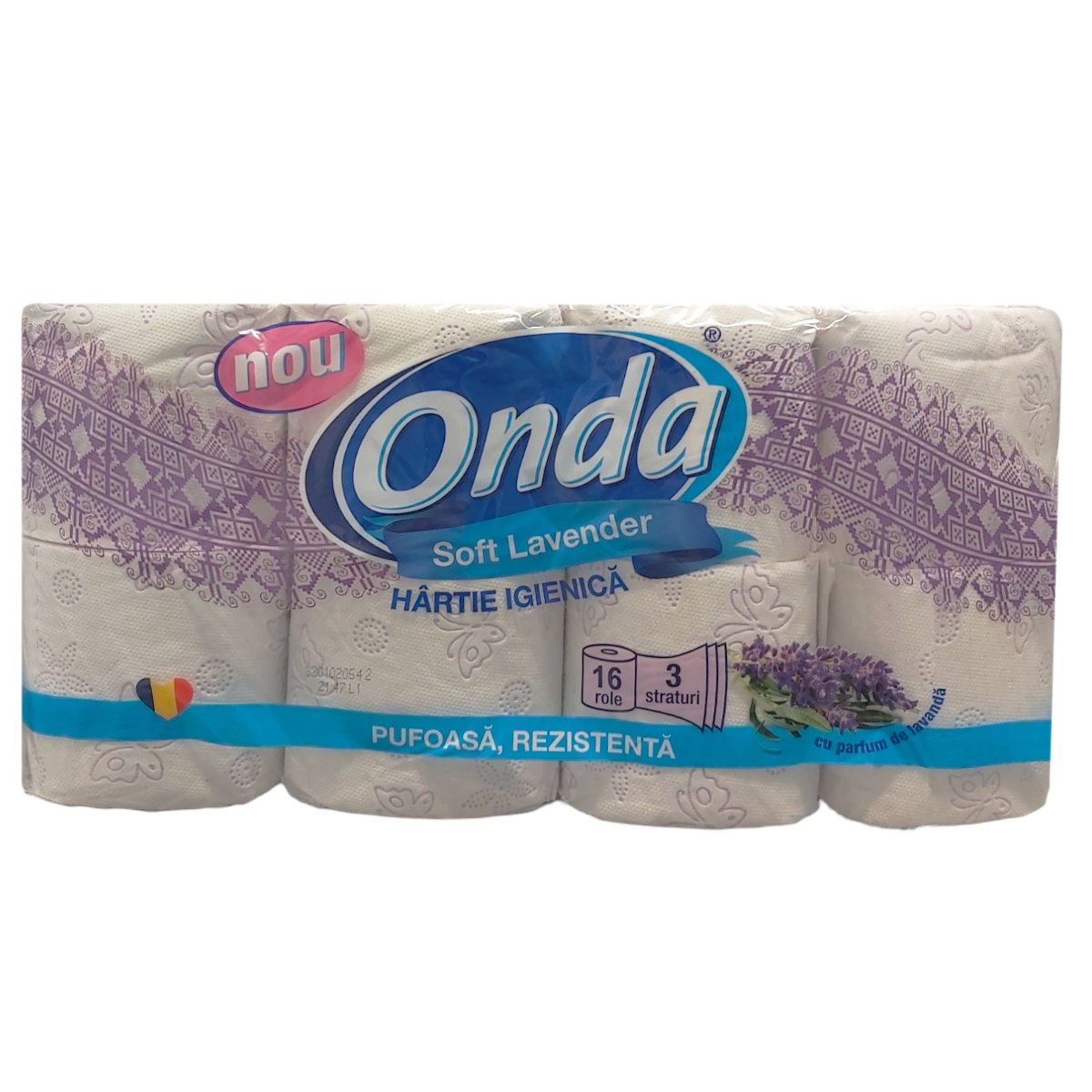ONDA SOFT HARTIE IGIENICA LAVANDA 3STR 16ROLE